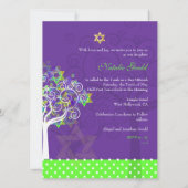 PixDezines boom van leven/DIY achtergrondkleuren Kaart (Achterkant)