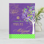 PixDezines boom van leven/DIY achtergrondkleuren Kaart (Staand voorkant)