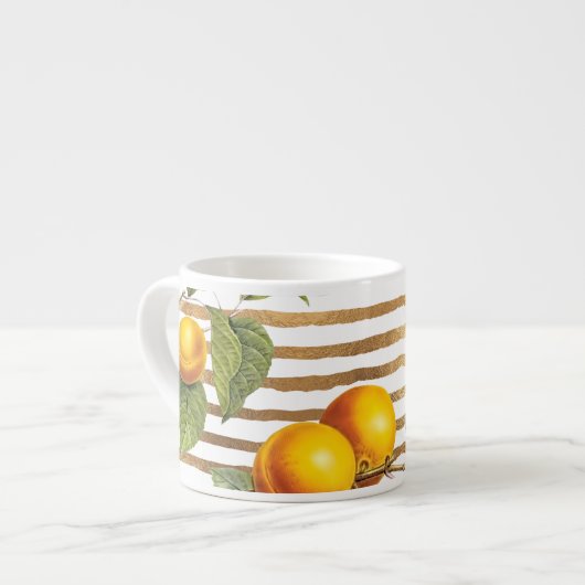 PixDezines boomgaard/perziken/Redoute Espresso Kop (Links)