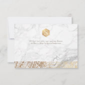 PixDezines Boomringen Mitzvah Celebration Kaarten  RSVP Kaartje (Achterkant)