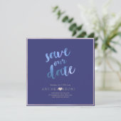 PixDezines BOTANICA LOVE SAVE DATE|BLUSH PINK The Date (Staand voorkant)