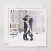 PixDezines BOTANICA LOVE SAVE DATE|BLUSH PINK The Date (Achterkant)