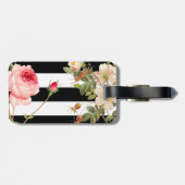 PixDezines Botanische Illustratie Bagagelabel (Achterkant horizontaal)