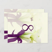 PixDezines bouquet, witte calla lilies Briefkaart (Voorkant / Achterkant)