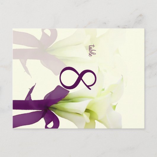 PixDezines bouquet, witte calla lilies Briefkaart (Voorkant)