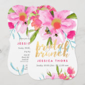 PixDezines Bridal Brunch/May Flower/DIY Bckgrnd Kaart (Voorkant / Achterkant)