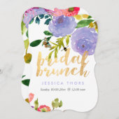 PixDezines Bridal Brunch Ranunculus/DIY Bckgrnd Kaart (Voorkant / Achterkant)