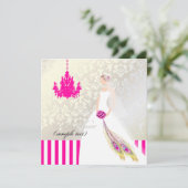 PixDezines Bride 2 B Kaart (Staand voorkant)