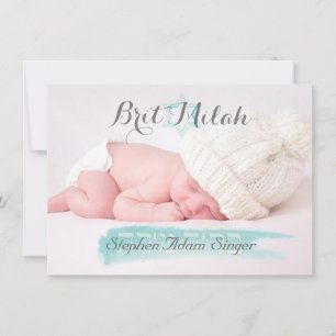 PixDezines brit milah/foto lijst+sterren/diy kleur Kaart