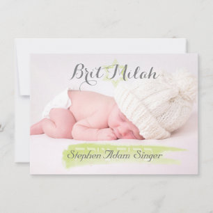 PixDezines brit milah/foto lijst+sterren/diy kleur Kaart