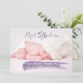 PixDezines brit shalom/foto lijst+sterren/diy kleu Kaart (Staand voorkant)