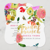 PixDezines Bruids Brunch Ranunculus/DIY Achtergron Kaart (Voorkant / Achterkant)