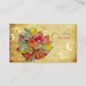 PixDezines Bruidsboeket, bloemisten/vintage Visitekaartje (Voorkant)