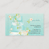 PixDezines bruidstaart/Bakkerij/pâtisserie Visitekaartje (Achterkant)