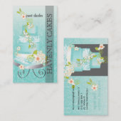 PixDezines bruidstaart/Bakkerij/pâtisserie Visitekaartje (Voorkant / Achterkant)