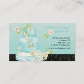 PixDezines bruidstaart/Bakkerij/pâtisserie Visitekaartje (Achterkant)