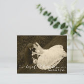 PixDezines bruiloft Dank u Briefkaart (Staand voorkant)