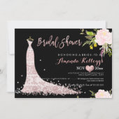 PixDezines Bruiloftslunch Lente Bloemen Kaart (Voorkant)