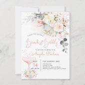 PixDezines Brunch Bubble Cream Blush Rozen Kaart (Voorkant)