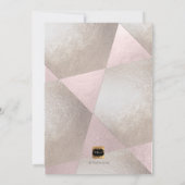 PixDezines Brunch Bubbly/Pink+Silver Confetti Kaart (Achterkant)