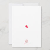 PixDezines Brunch & Bubbly Spring Bloemen Kaart (Achterkant)