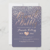 PixDezines Brunch & Bubbly verblind in Roos Gold Kaart (Voorkant)