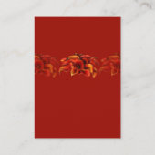 PixDezines BURNT SINAASAPPEL CALLA LILY UITNODIGIN Informatiekaartje (Achterkant)