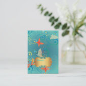 PixDezines Butterflies+Dragonflies, kaarten plaats Plaatskaartje (Staand voorkant)