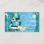 PixDezines Cake/Bakery/Pâtisserie, goudvoorraad Visitekaartje (Achterkant)