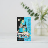 PixDezines Cake/Bakery/Pâtisserie Visitekaartje (Staand voorkant)