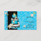 PixDezines Cake/Bakery/Pâtisserie Visitekaartje (Achterkant)