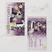 PixDezines Cake/Bakkerij/Pâtisserie Visitekaartje (Voorkant / Achterkant)