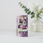 PixDezines Cake/Bakkerij/Pâtisserie Visitekaartje (Staand voorkant)