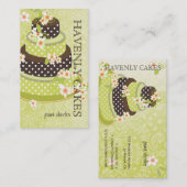 PixDezines Cake/Bakkerij/Pâtisserie Visitekaartje (Voorkant / Achterkant)