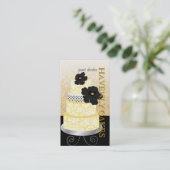 PixDezines Cake/Bakkerij/Pâtisserie Visitekaartje (Staand voorkant)