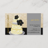 PixDezines Cake/Bakkerij/Pâtisserie Visitekaartje (Achterkant)