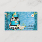 PixDezines Cake/Bakkerij/Pâtisserie Visitekaartje (Achterkant)