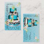 PixDezines Cake/Bakkerij/Pâtisserie Visitekaartje (Voorkant / Achterkant)