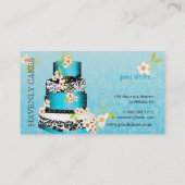 PixDezines Cake/Bakkerij/Pâtisserie Visitekaartje (Achterkant)