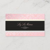 PixDezines Céline Damask/DIY achtergrond Visitekaartje (Achterkant)