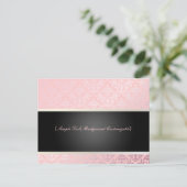 PixDezines Céline Damask, Marketing Briefkaart (Staand voorkant)