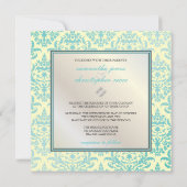 PixDezines Céline Damask, Pearl Kaart (Achterkant)