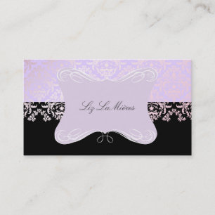 PixDezines Céline Damask Visitekaartje