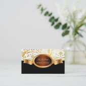 PixDezines Céline Damask Visitekaartje (Staand voorkant)