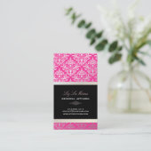 PixDezines Céline Damask Visitekaartje (Staand voorkant)