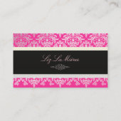 PixDezines Céline Damask Visitekaartje (Achterkant)