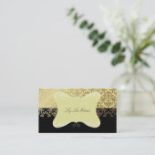 PixDezines Céline Damask Visitekaartje (Staand voorkant)