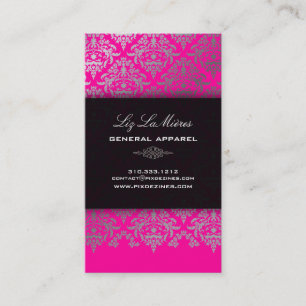 PixDezines Céline Damask Visitekaartje