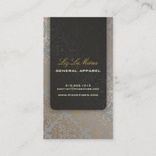 PixDezines Céline Damask Visitekaartje