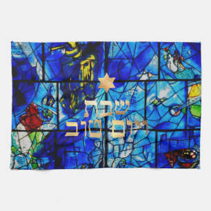 PixDezines Challah-Hoesje/Shabbat-diner Theedoek